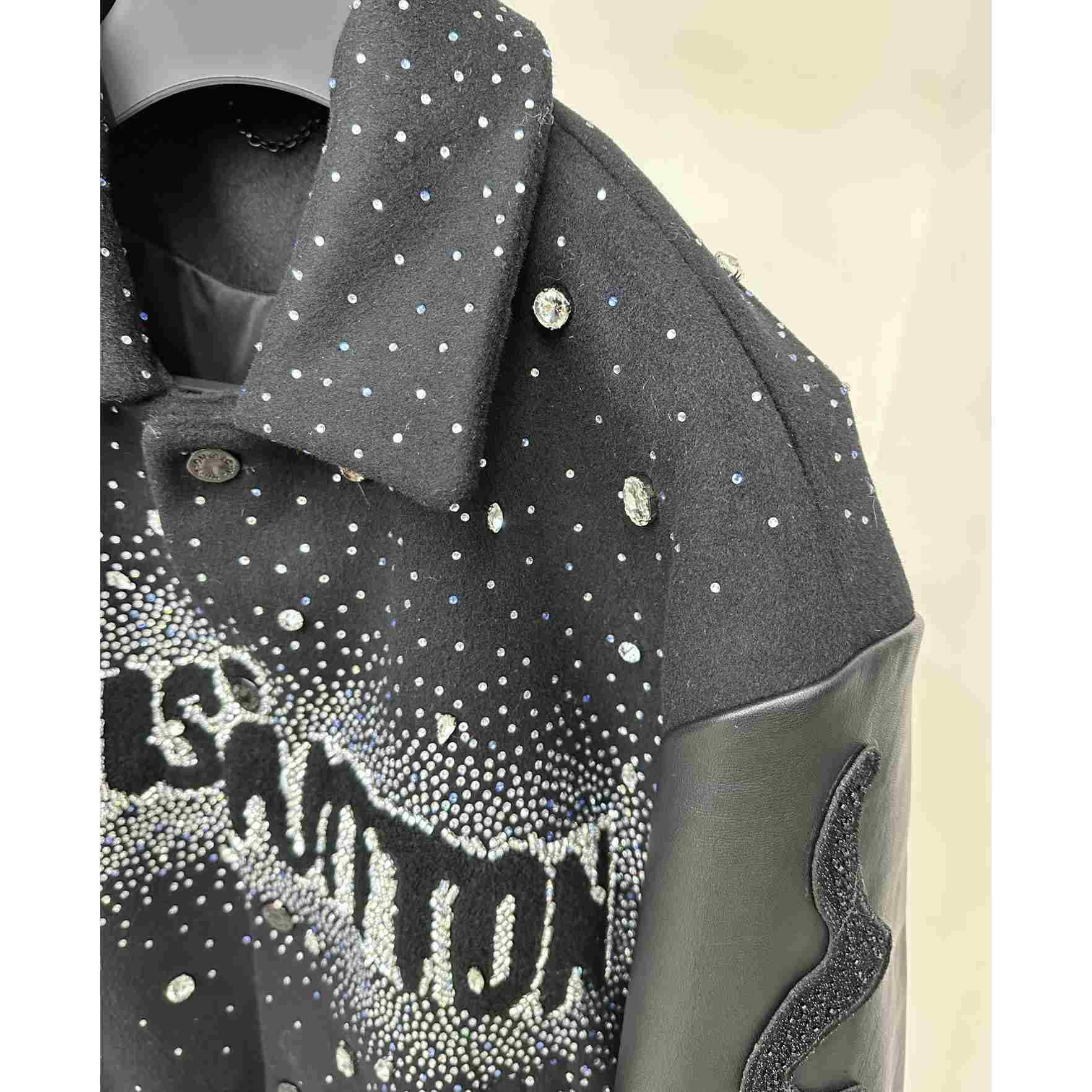 Louis Vuitton Made To Order Embroidered Varsity Blouson   1ABY78 - DopestKickz