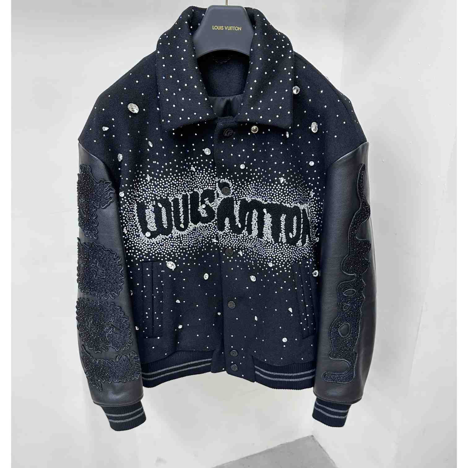 Louis Vuitton Made To Order Embroidered Varsity Blouson   1ABY78 - DopestKickz