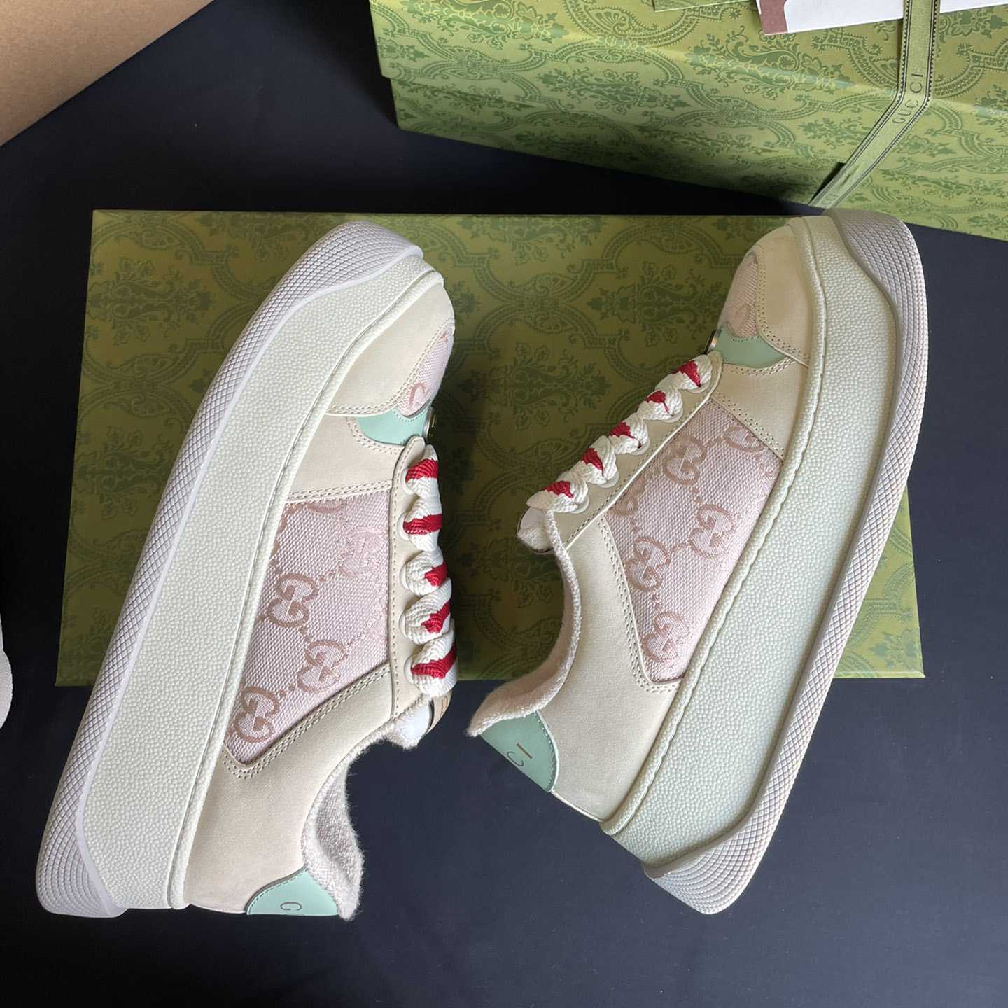 Gucci Women's Screener Sneaker - DopestKickz