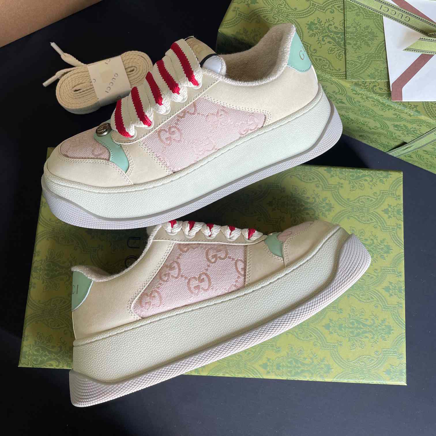Gucci Women's Screener Sneaker - DopestKickz