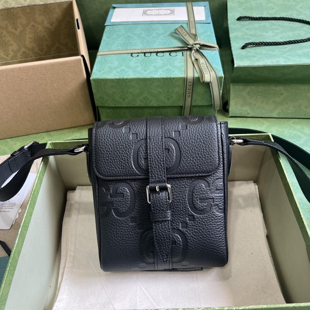 Gucci Jumbo GG Small Messenger Bag  (14.5x 18.5x 4.5cm) - DopestKickz