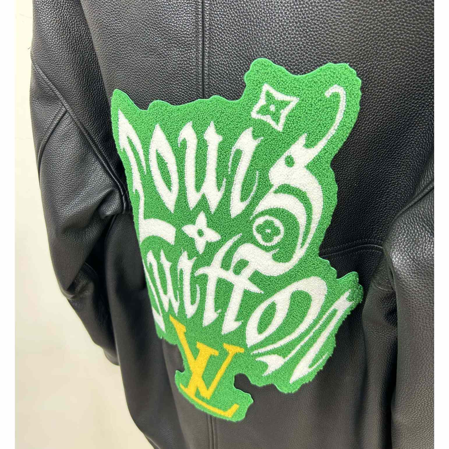 Louis Vuitton Long Leather Coach Jacket - DopestKickz