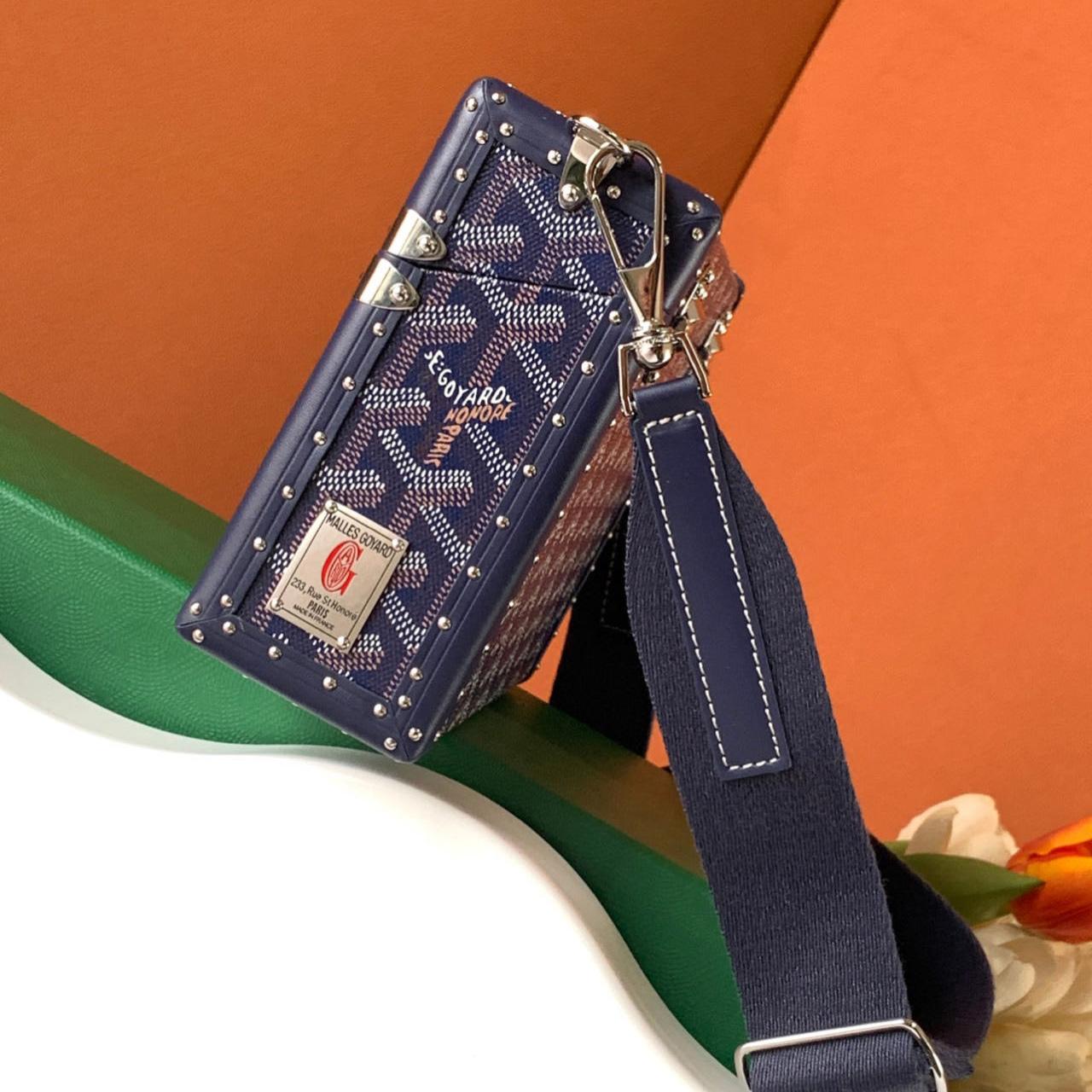 Goyard Bag Trunk Monogram Leather (21-15-6.5cm) - DopestKickz