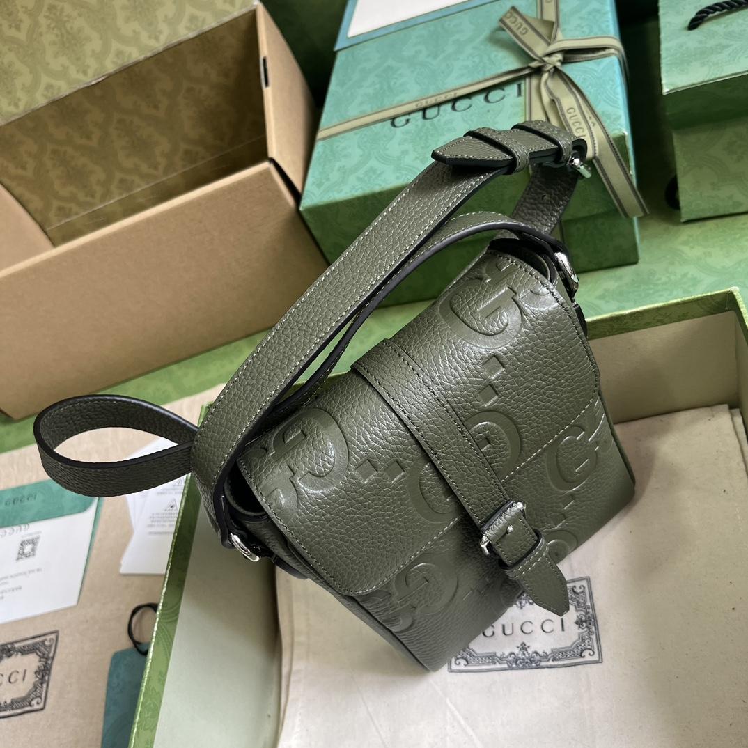 Gucci Jumbo GG Small Messenger Bag  (14.5x 18.5x 4.5cm) - DopestKickz