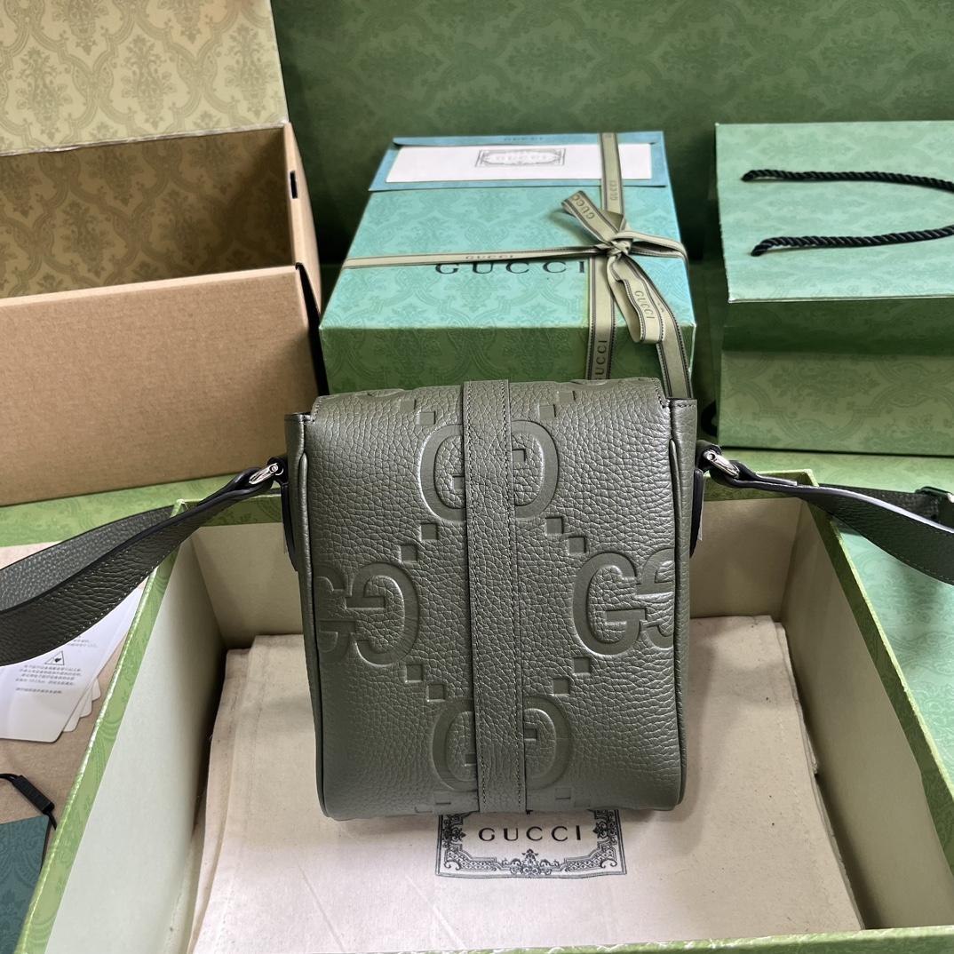 Gucci Jumbo GG Small Messenger Bag  (14.5x 18.5x 4.5cm) - DopestKickz
