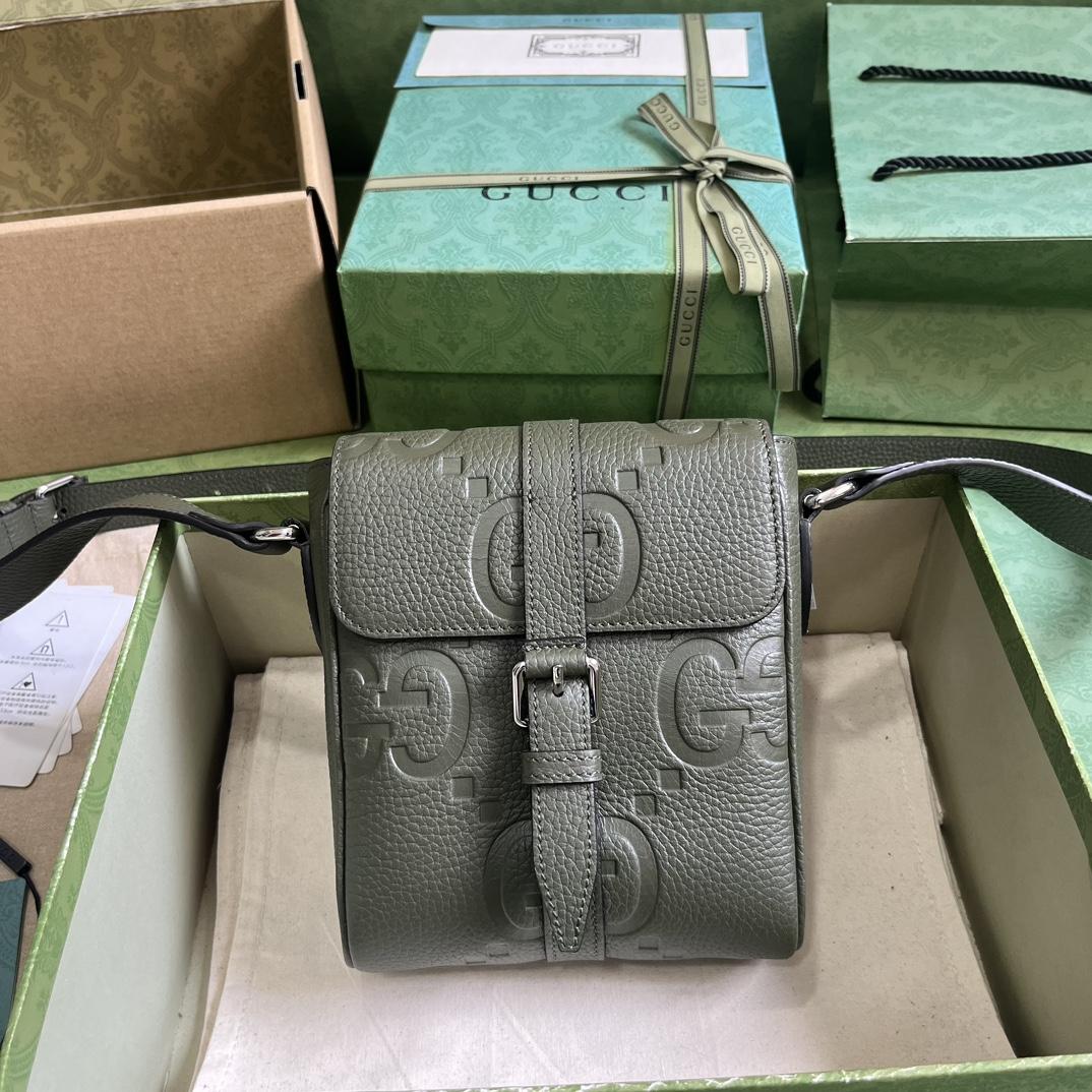 Gucci Jumbo GG Small Messenger Bag  (14.5x 18.5x 4.5cm) - DopestKickz