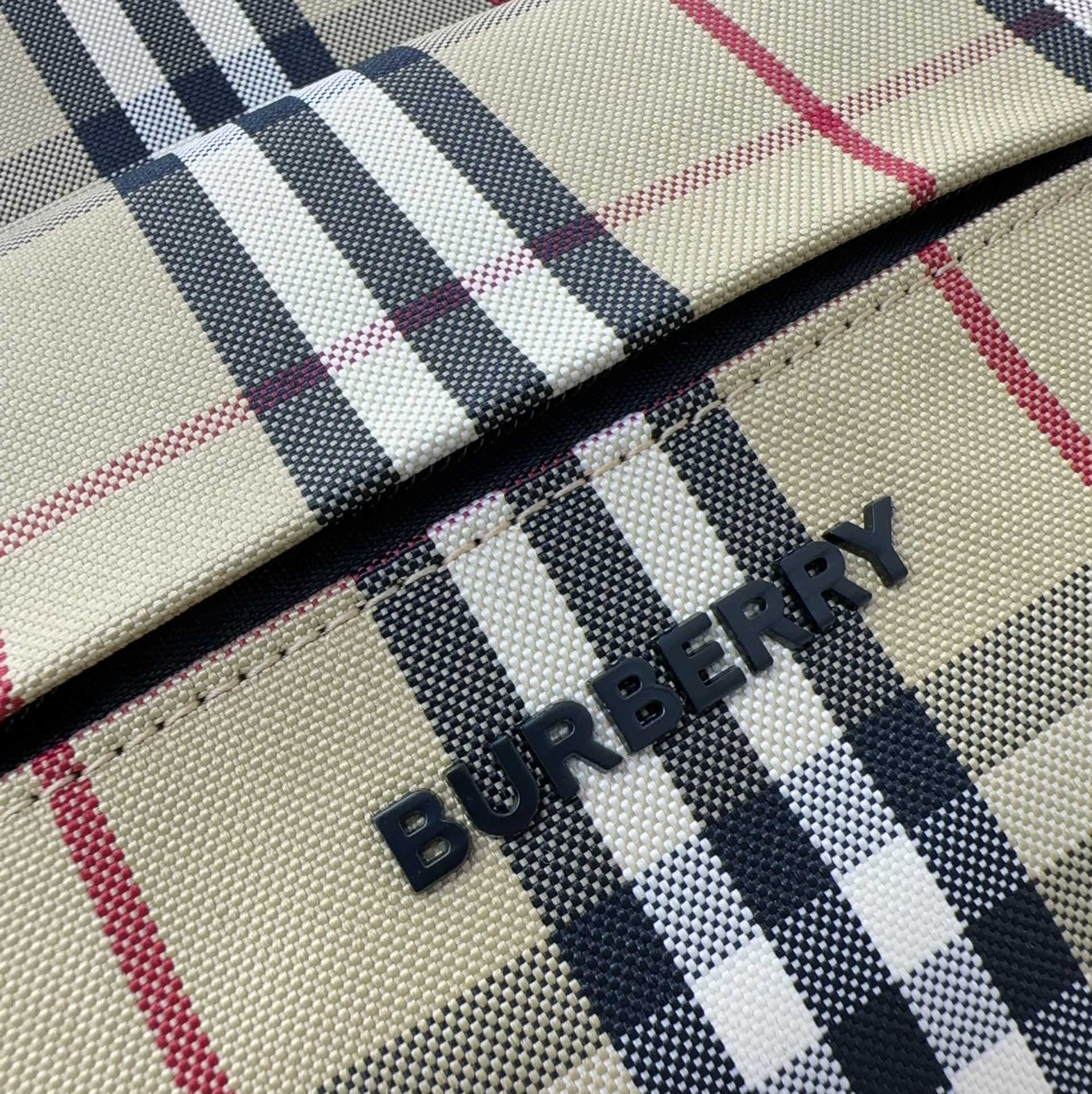 Burberry Checked Fabric Backpack  (30.5-14.5-42.5cm) - DopestKickz