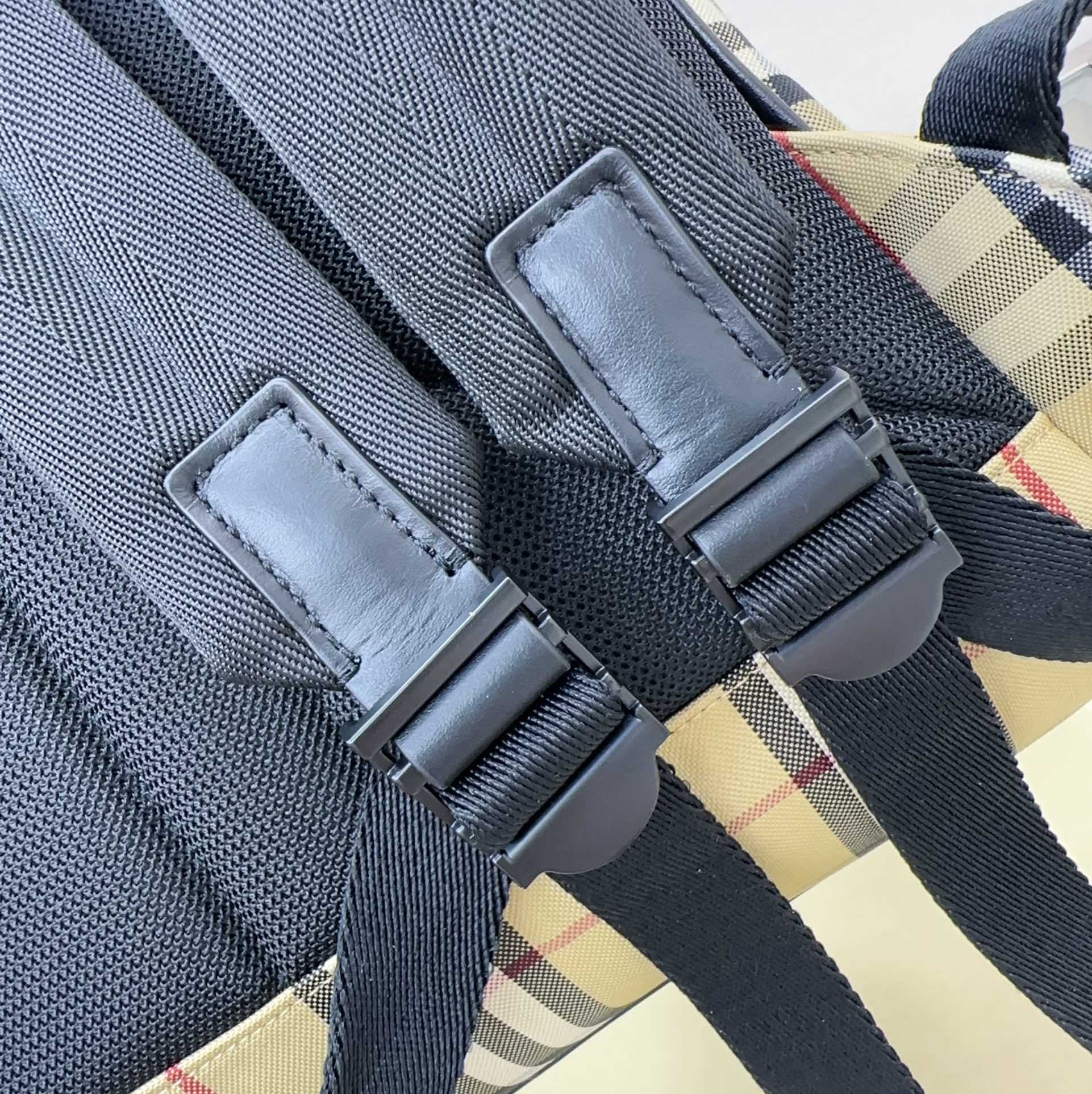 Burberry Checked Fabric Backpack  (30.5-14.5-42.5cm) - DopestKickz