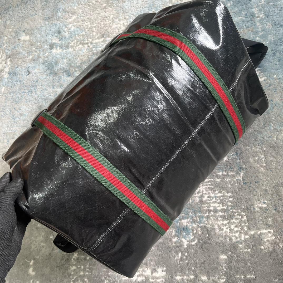 Gucci Maxi Duffle Bag With Web(45.5x 29x 27cm) - DopestKickz