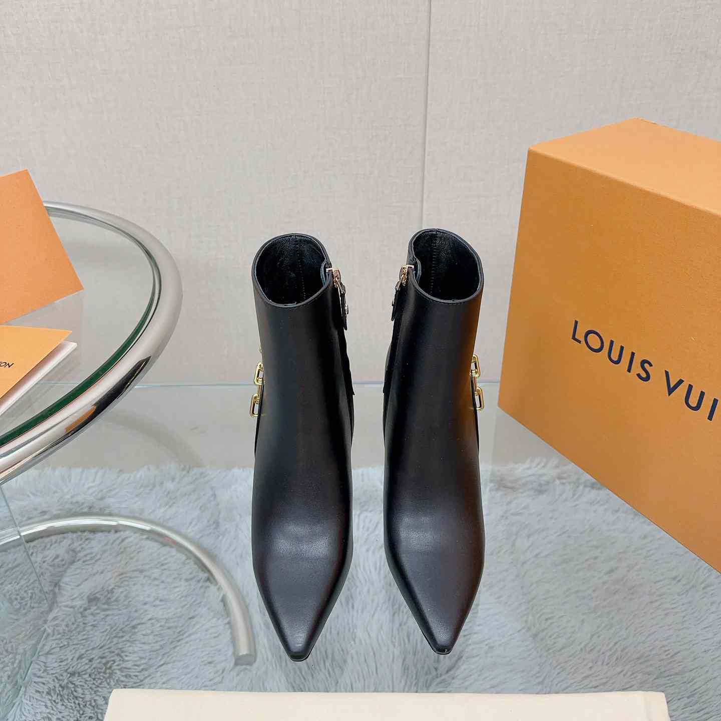 Louis Vuitton Sparkle Ankle Boot - DopestKickz