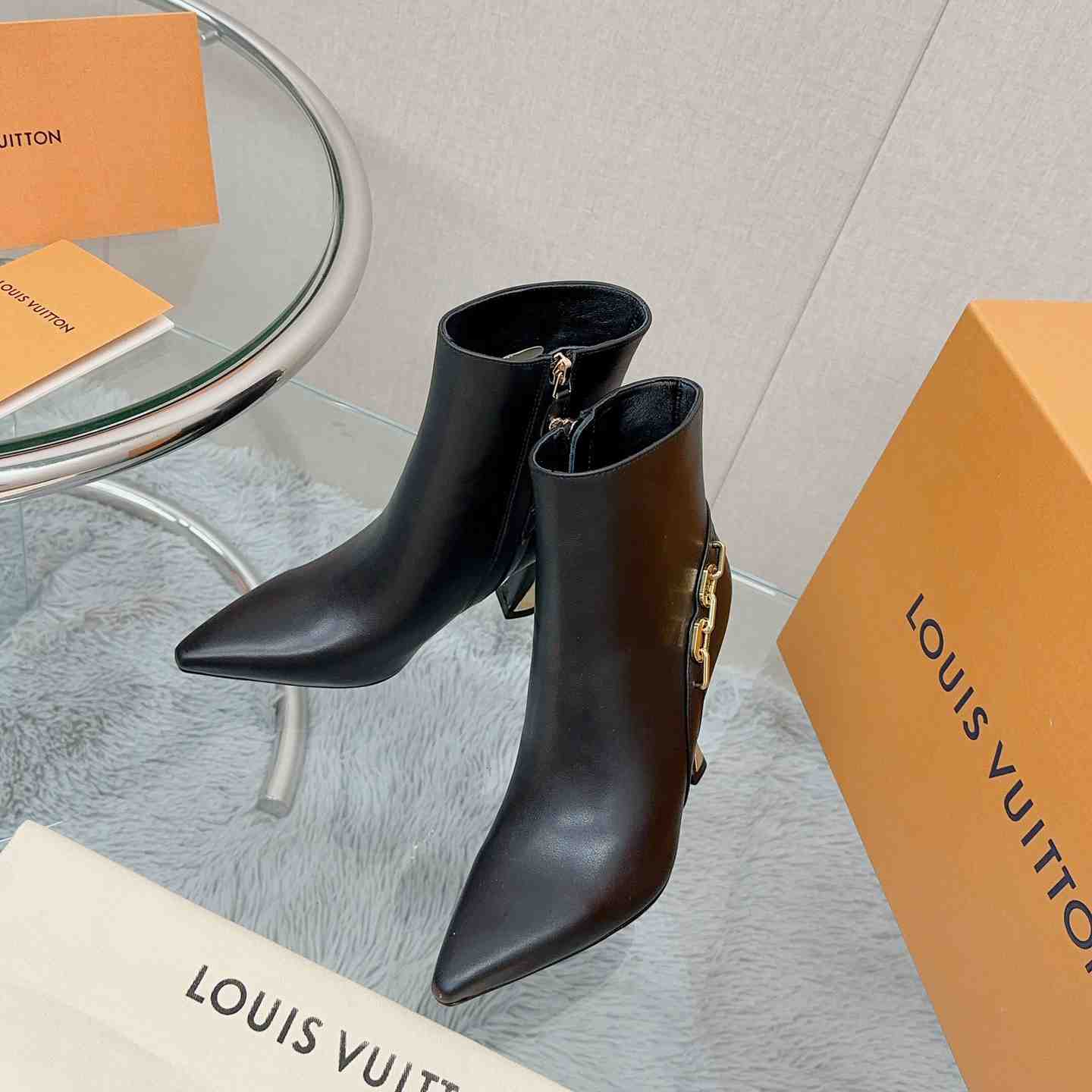 Louis Vuitton Sparkle Ankle Boot - DopestKickz