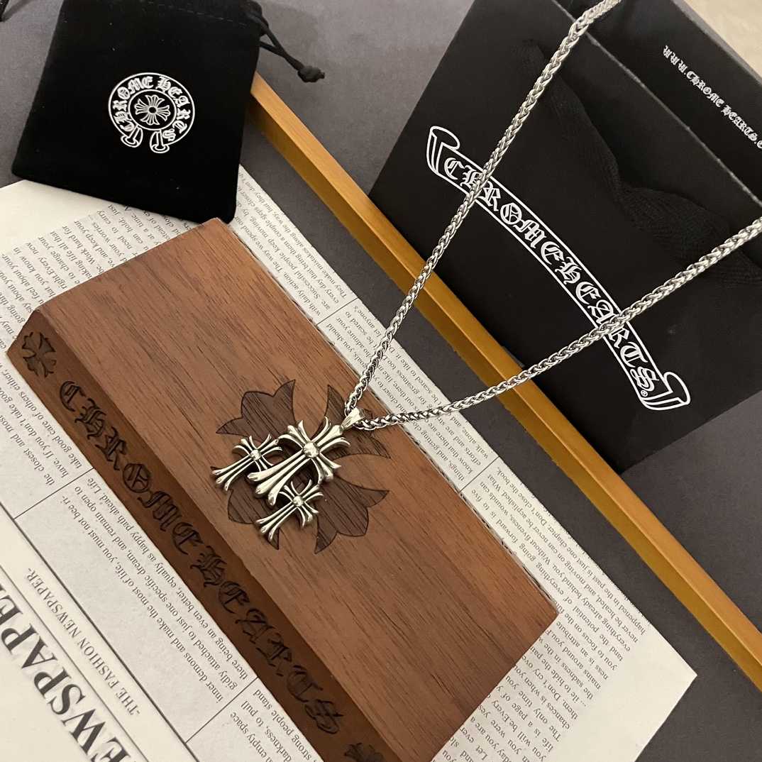 Chrome Heart Necklace   - DopestKickz