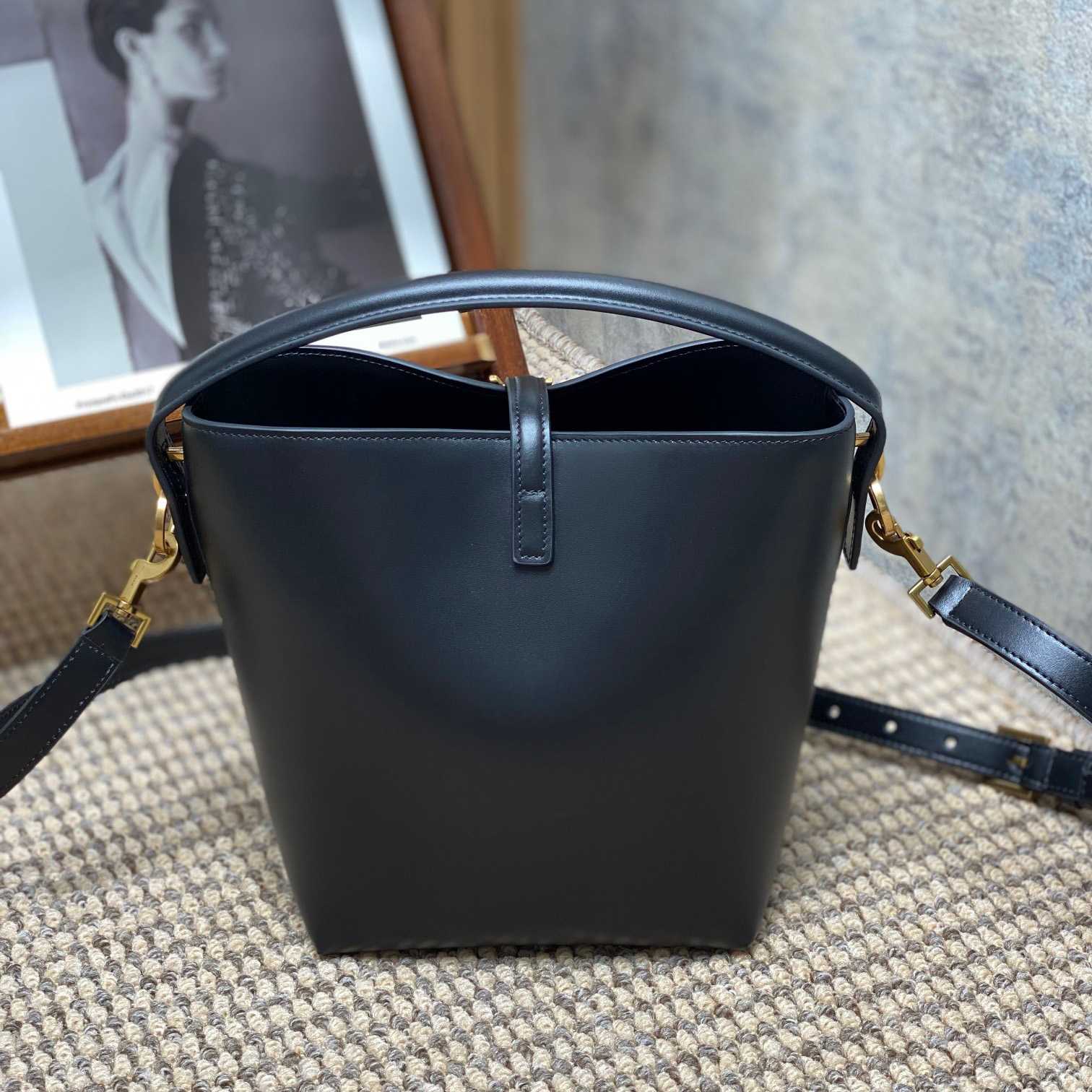 Saint Laurent Le 37 Small In Shiny Leather - DopestKickz