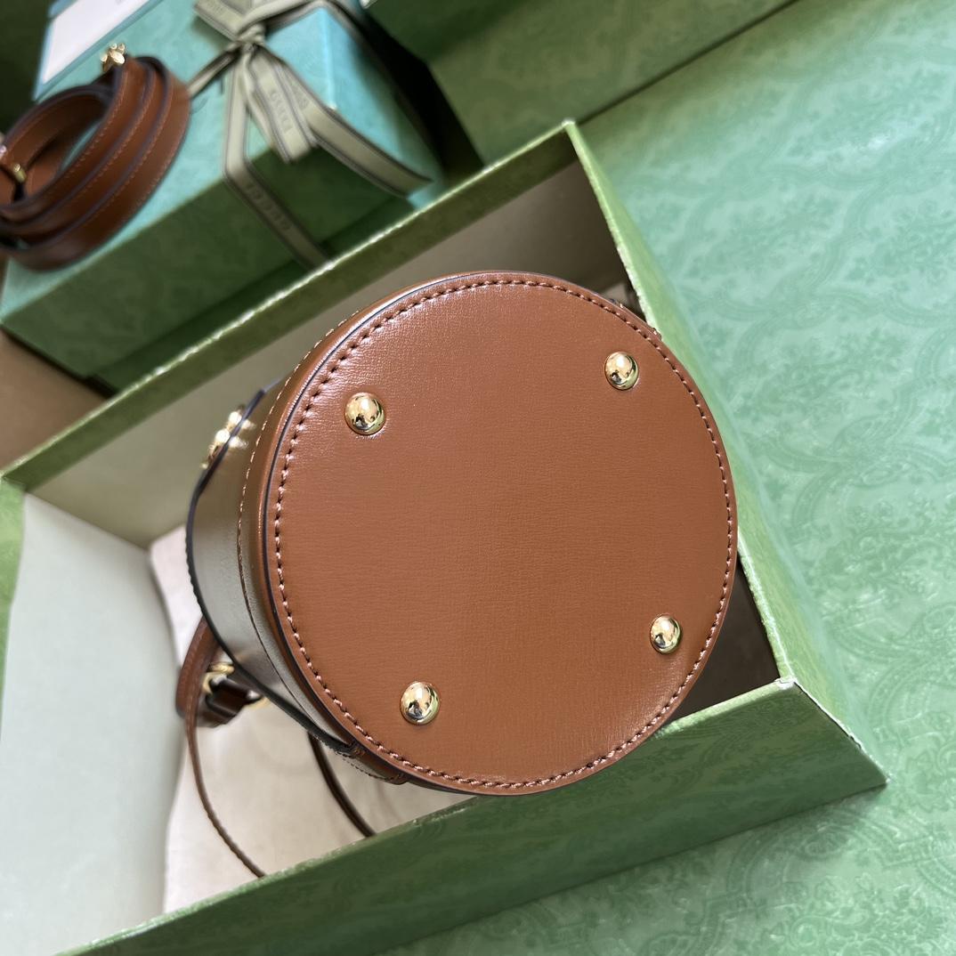 Gucci Ophidia Mini Bucket Bag  (11.5x23x8cm) - DopestKickz