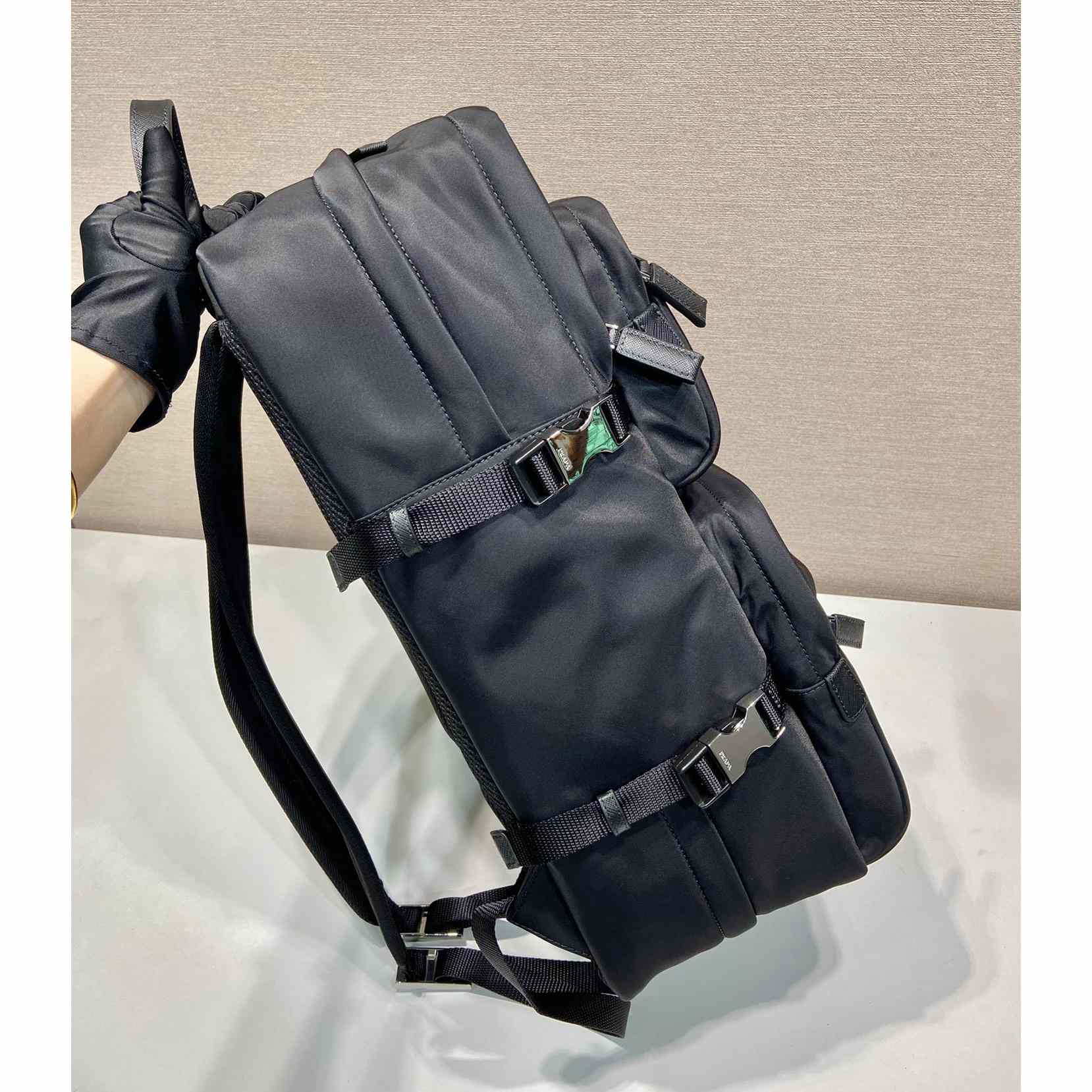 Prada Re-Nylon And Saffiano Leather Backpack - DopestKickz