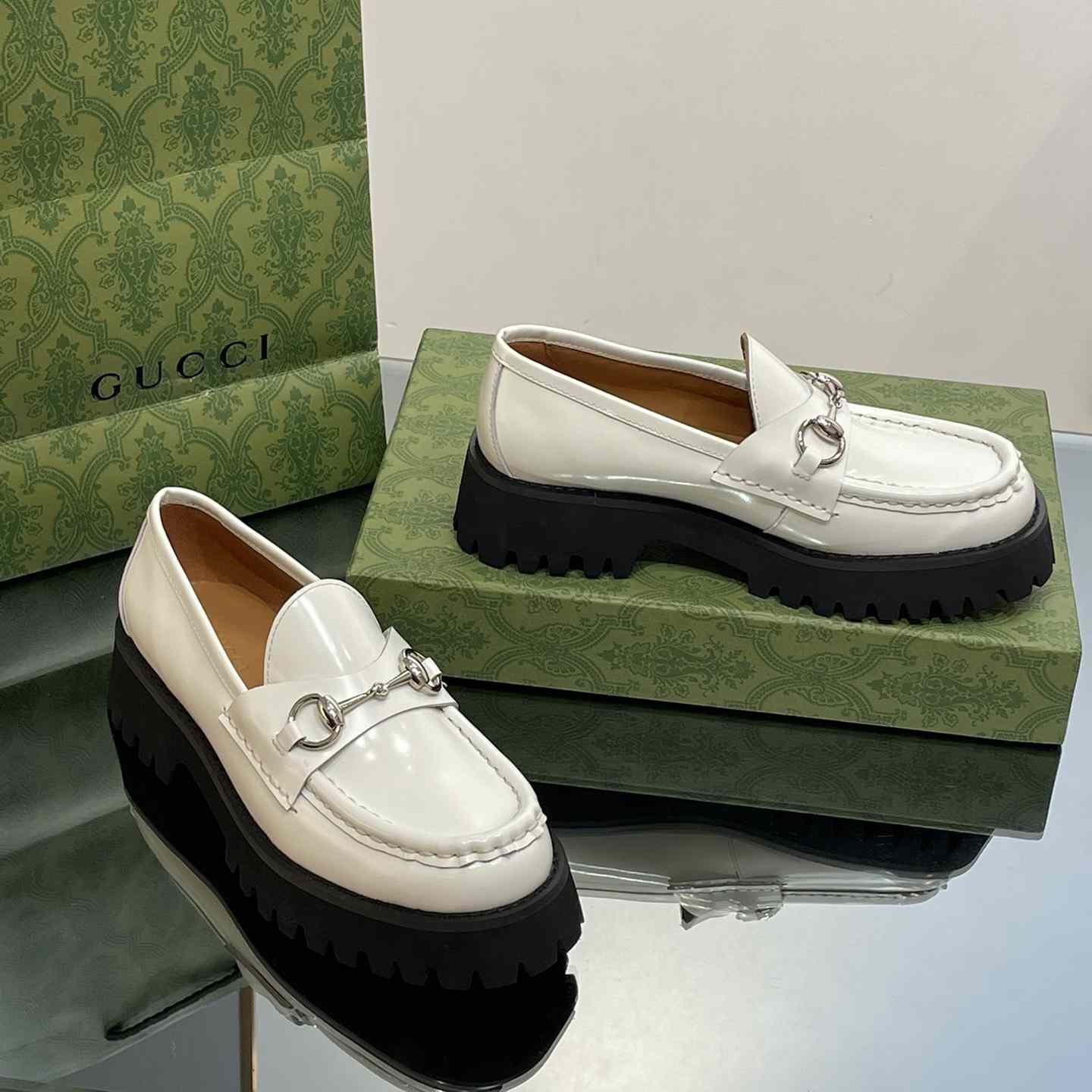 Gucci Women's Loafer With Horsebit - DopestKickz