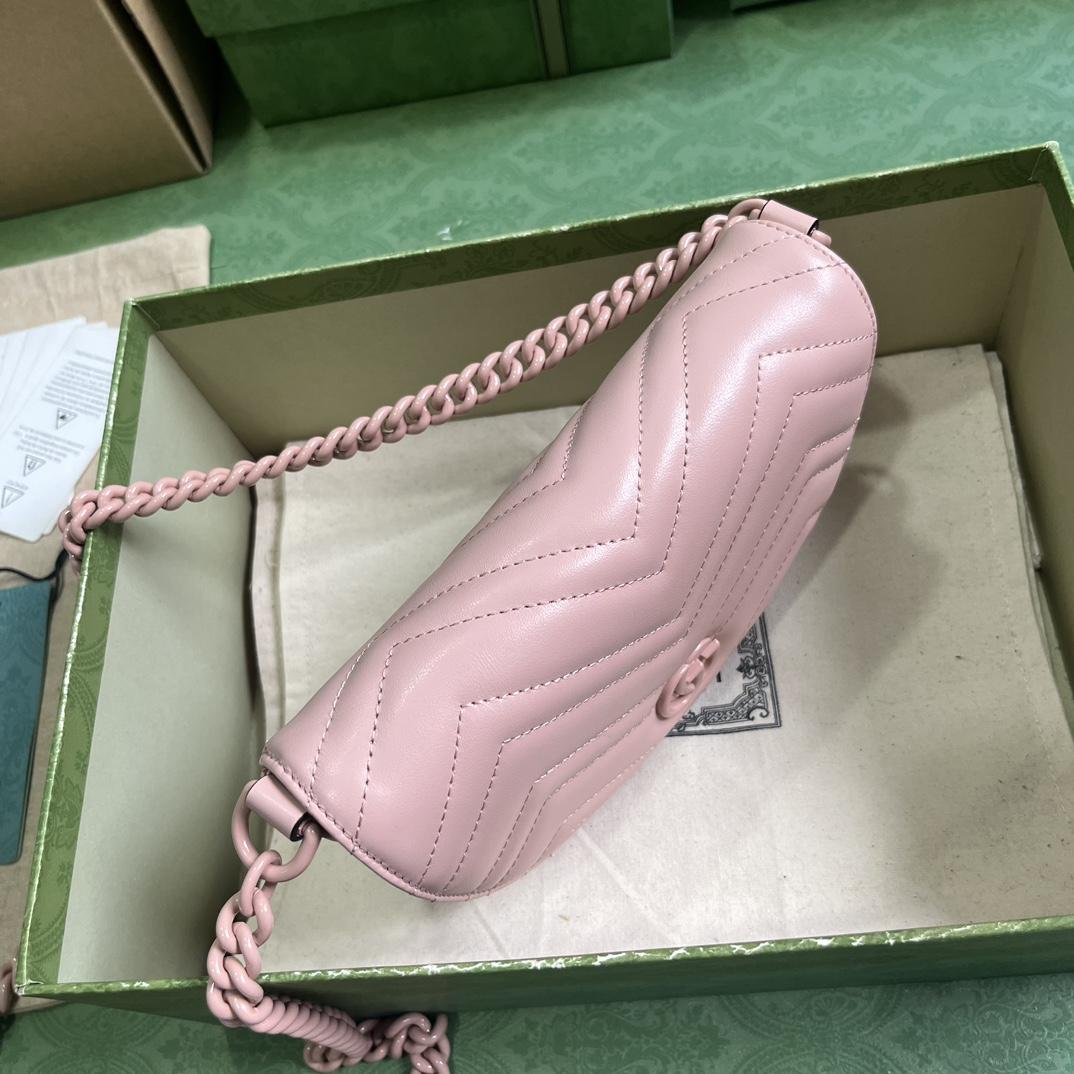 Gucci GG Marmont Matelasse Chain Mini Bag (20x 14.5x 4cm) - DopestKickz