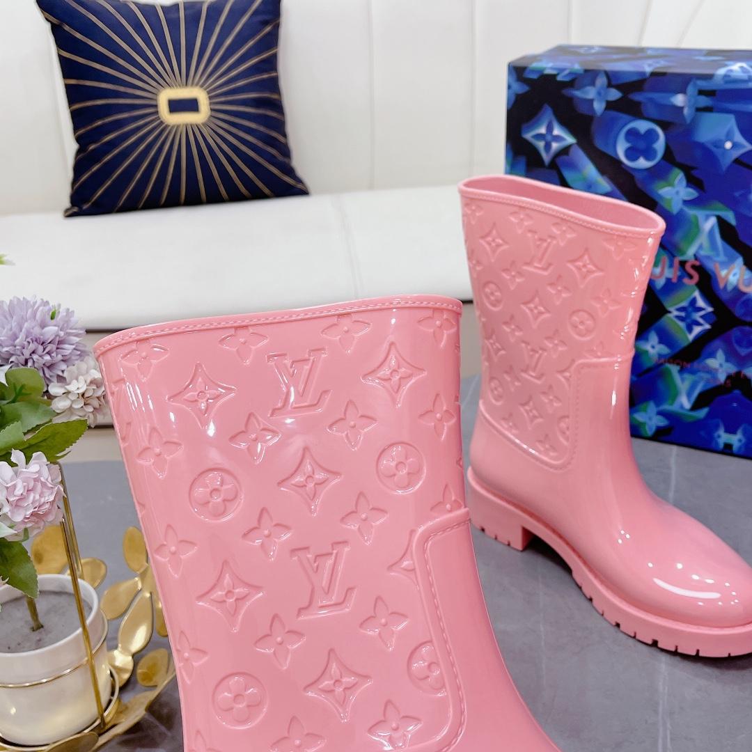 Louis Vuitton Drops Flat Half Boot - DopestKickz