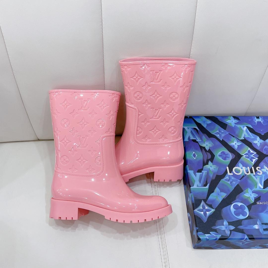 Louis Vuitton Drops Flat Half Boot - DopestKickz
