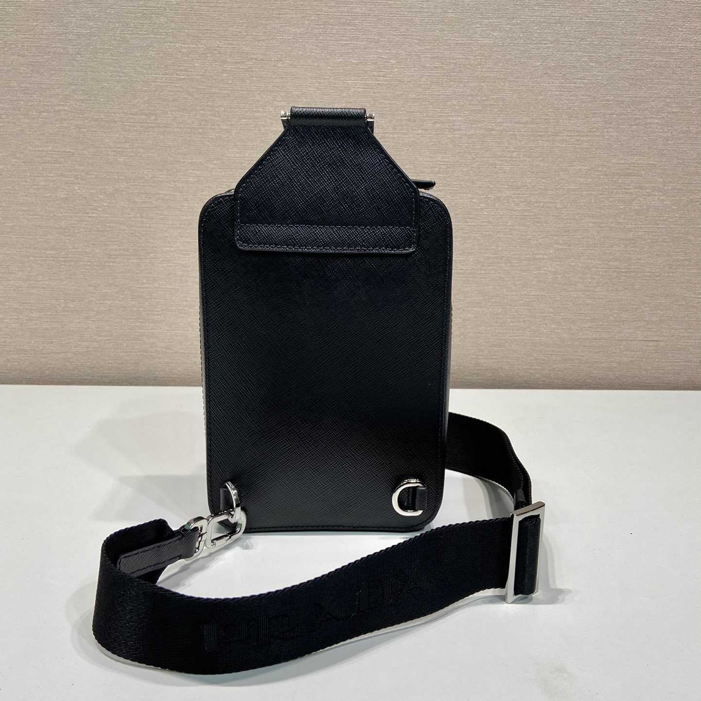 Prada Brique Saffiano Leather Bag - DopestKickz