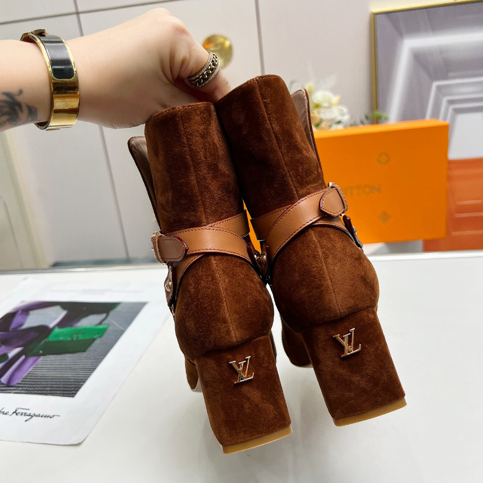 Louis Vuitton Parisienne Ankle Boot - DopestKickz