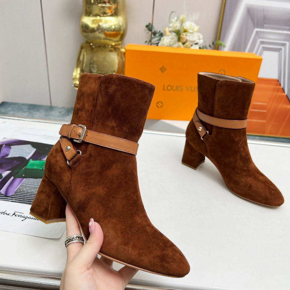 Louis Vuitton Parisienne Ankle Boot - DopestKickz