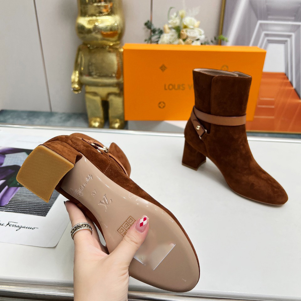 Louis Vuitton Parisienne Ankle Boot - DopestKickz