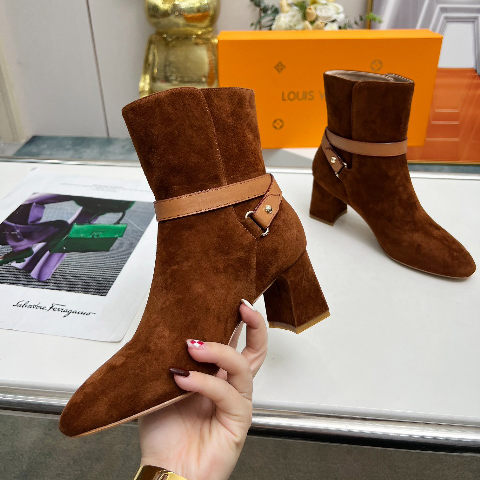 Louis Vuitton Parisienne Ankle Boot - DopestKickz