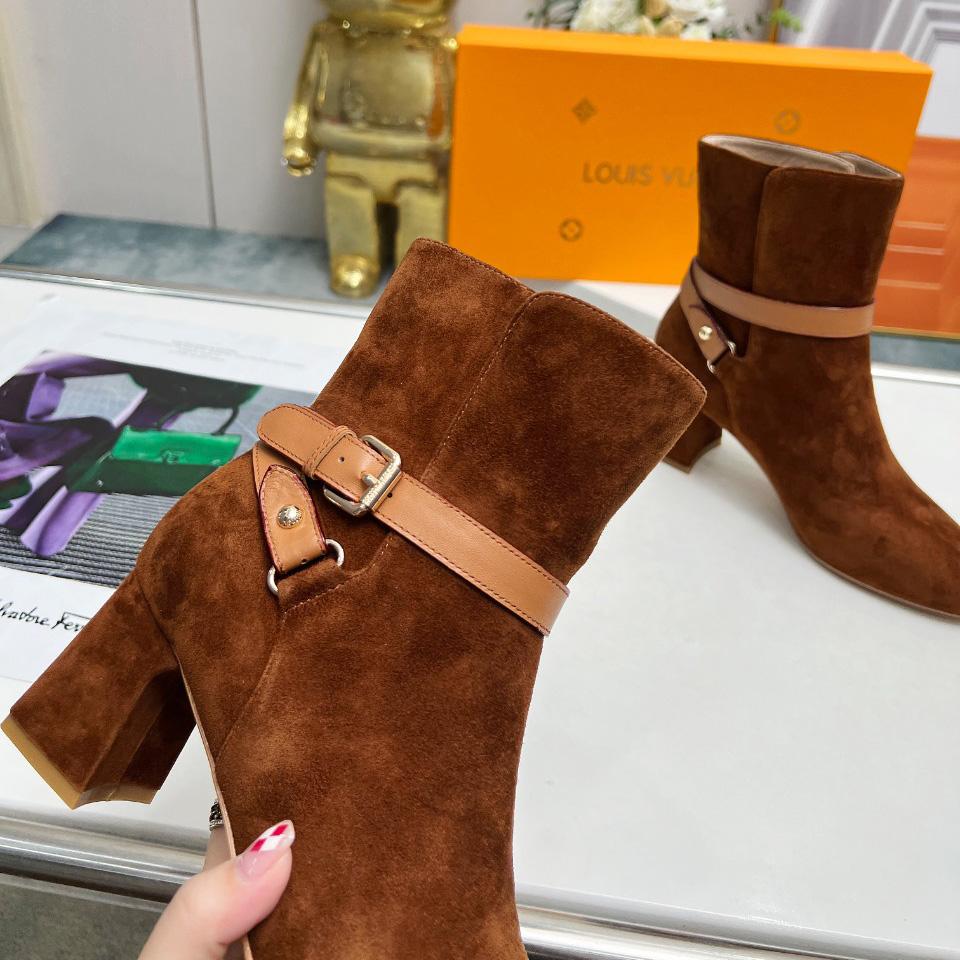 Louis Vuitton Parisienne Ankle Boot - DopestKickz