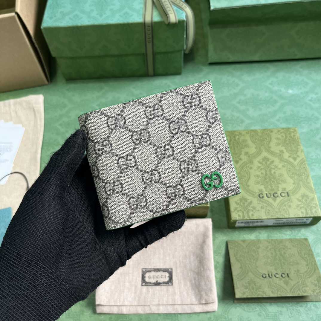 Gucci Wallet With GG Detail - DopestKickz