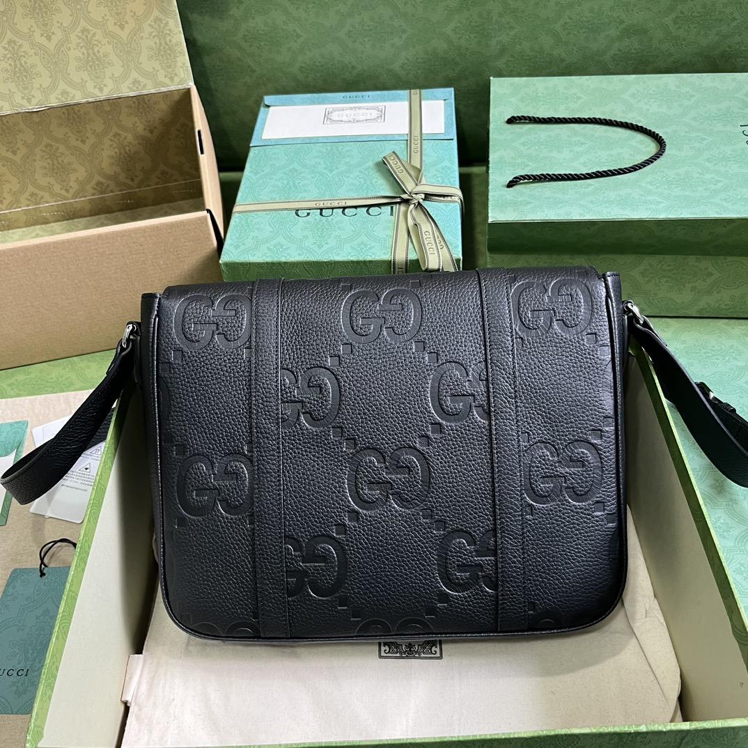 Gucci Jumbo GG Medium Messenger Bag (31x 24.5x 6cm) - DopestKickz