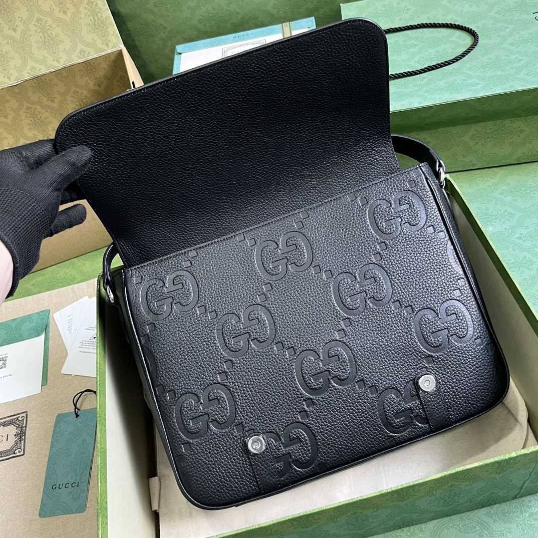 Gucci Jumbo GG Medium Messenger Bag (31x 24.5x 6cm) - DopestKickz