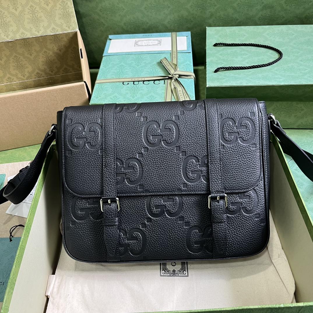Gucci Jumbo GG Medium Messenger Bag (31x 24.5x 6cm) - DopestKickz