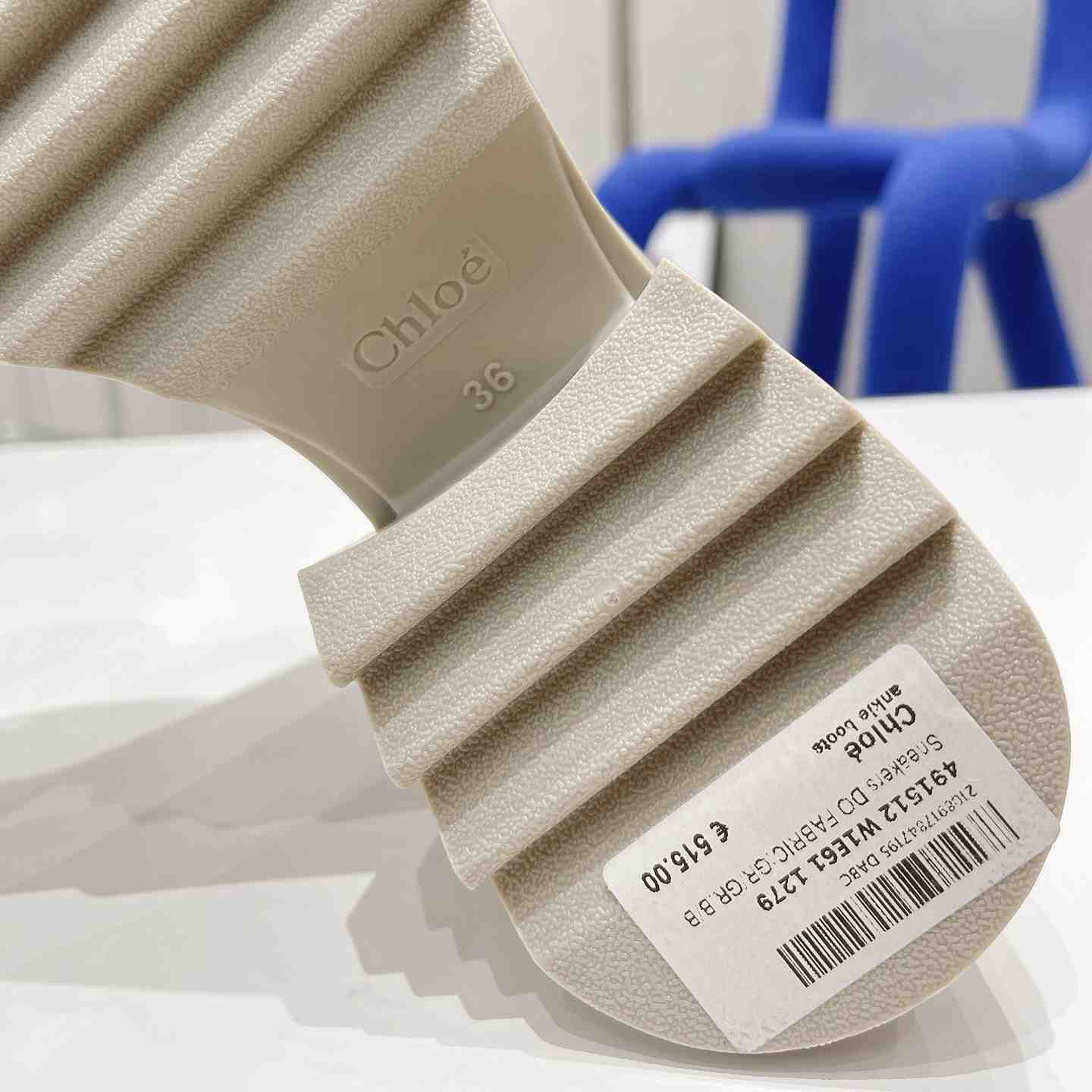 Chloe Debossed-logo Chunky Boots - DopestKickz