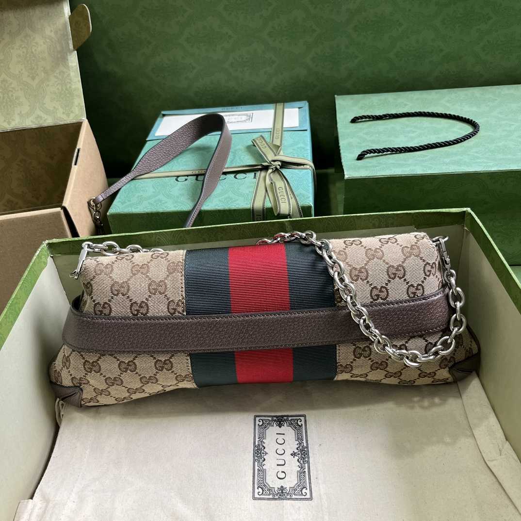 Gucci Horsebit Chain Medium Shoulder Bag (38x 15x 16cm) - DopestKickz