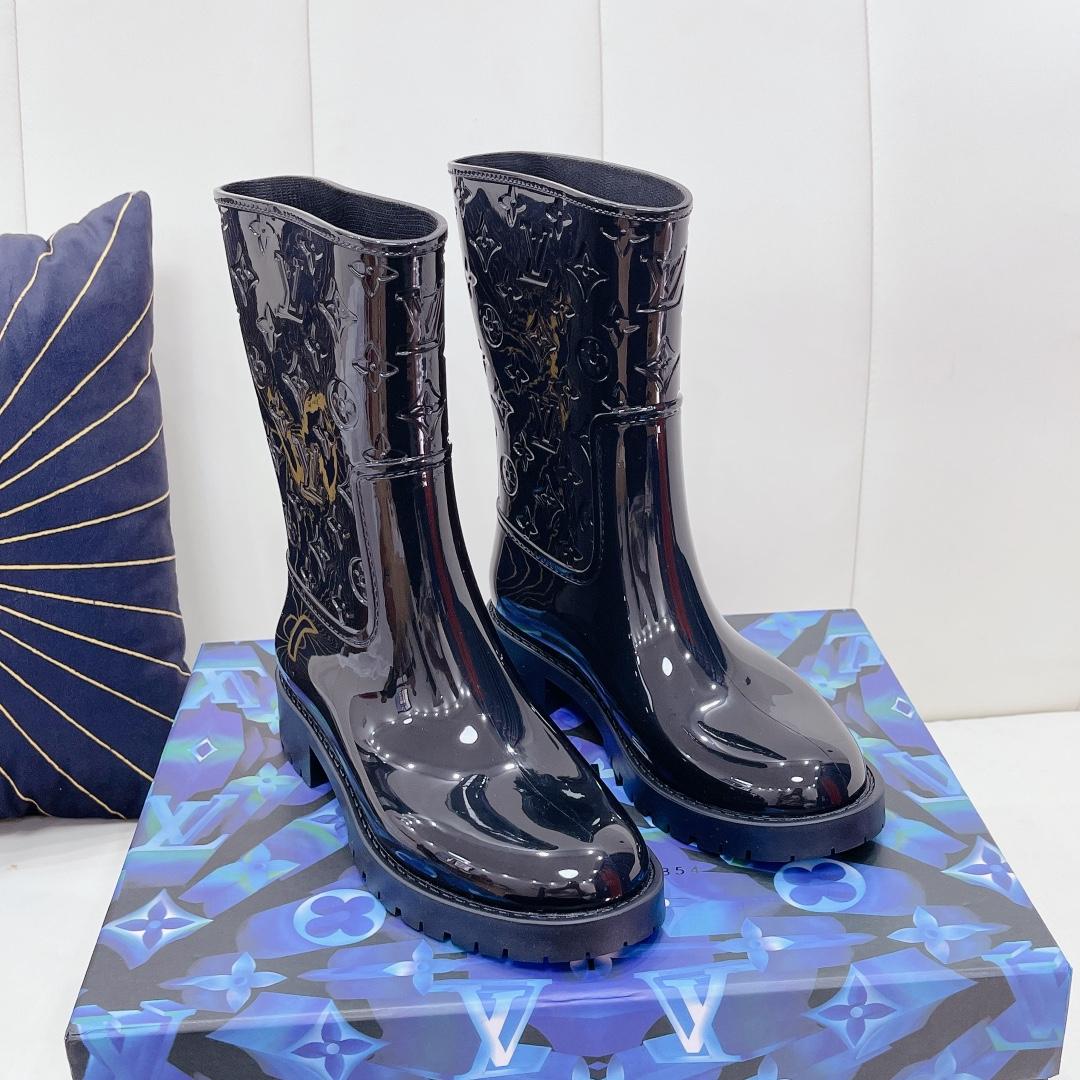 Louis Vuitton Drops Flat Half Boot - DopestKickz