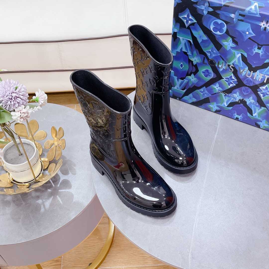 Louis Vuitton Drops Flat Half Boot - DopestKickz