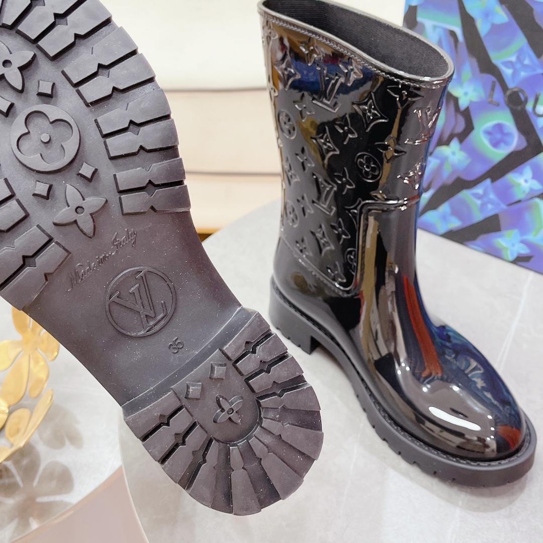 Louis Vuitton Drops Flat Half Boot - DopestKickz