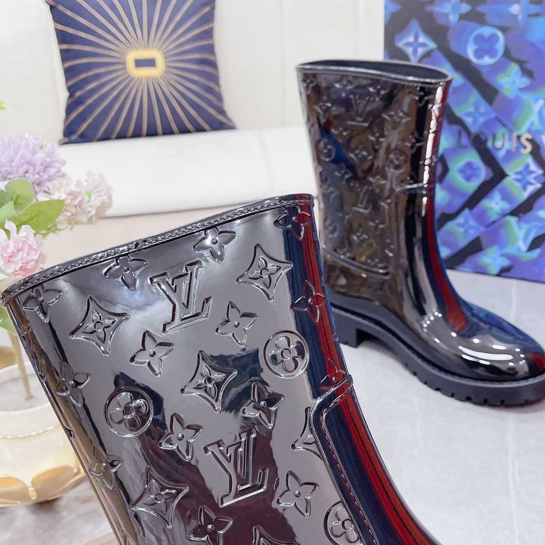 Louis Vuitton Drops Flat Half Boot - DopestKickz