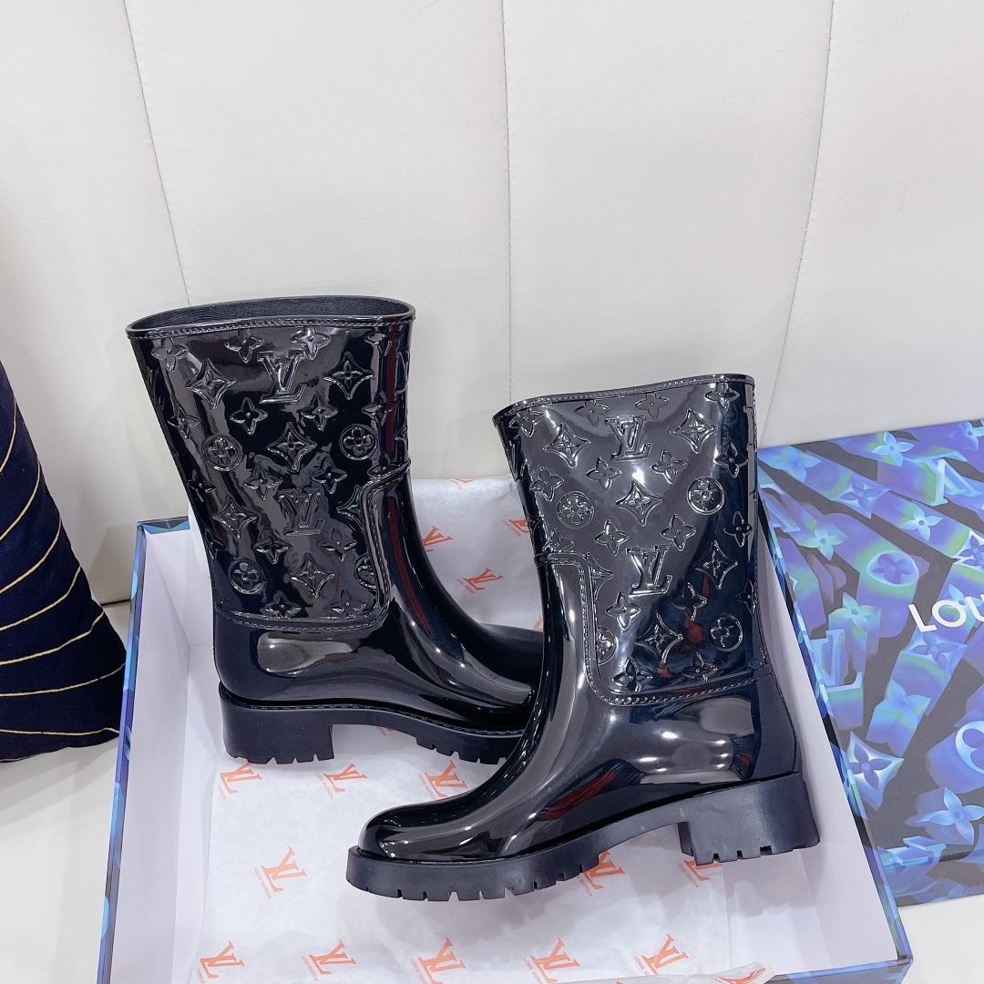 Louis Vuitton Drops Flat Half Boot - DopestKickz