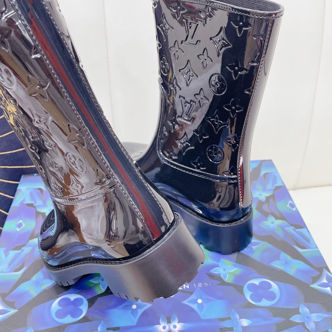 Louis Vuitton Drops Flat Half Boot - DopestKickz