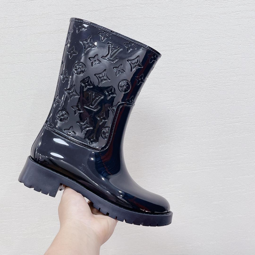 Louis Vuitton Drops Flat Half Boot - DopestKickz