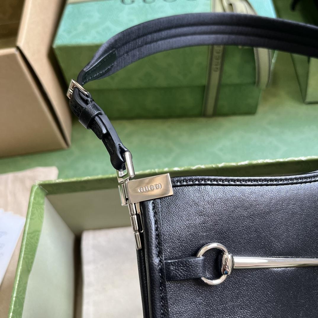 Gucci Horsebit Slim Small Shoulder Bag (23x 18.5x 3cm) - DopestKickz