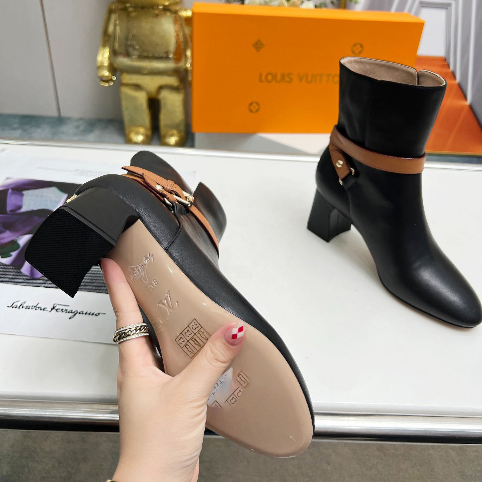 Louis Vuitton Parisienne Ankle Boot - DopestKickz