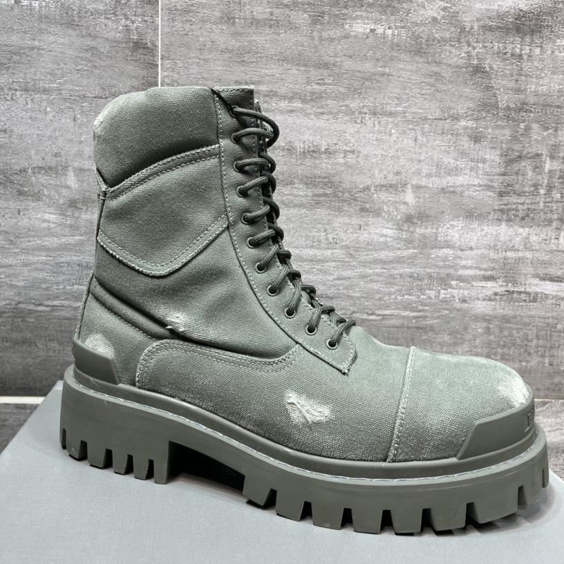 Balenciaga Men's Combat Strike 20mm Boot - DopestKickz