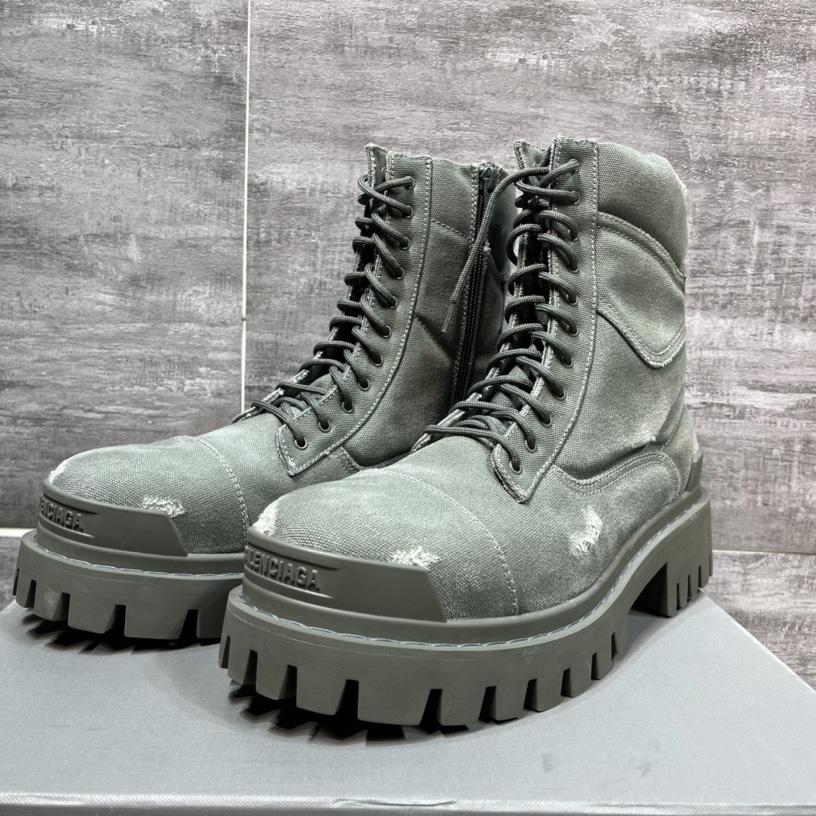 Balenciaga Men's Combat Strike 20mm Boot - DopestKickz