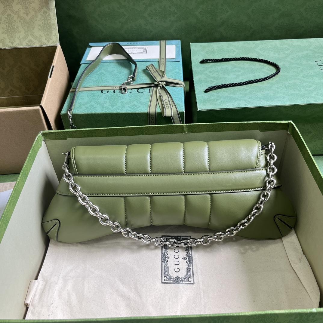 Gucci Horsebit Chain Medium Shoulder Bag (38x 15x 16cm) - DopestKickz