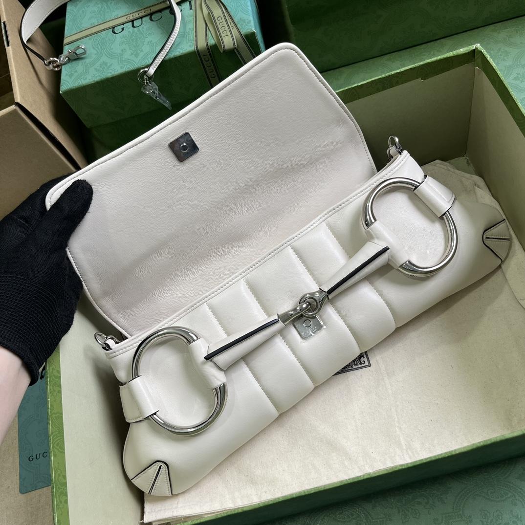 Gucci Horsebit Chain Medium Shoulder Bag (38x 15x 16cm) - DopestKickz
