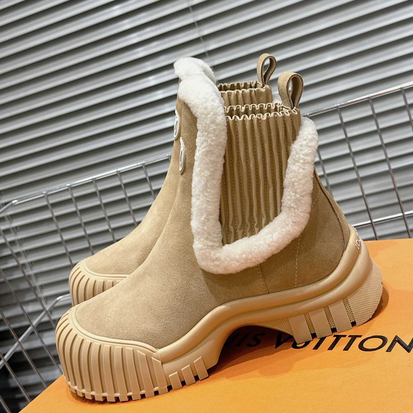 Louis Vuitton Ruby Flat Ankle Boot - DopestKickz