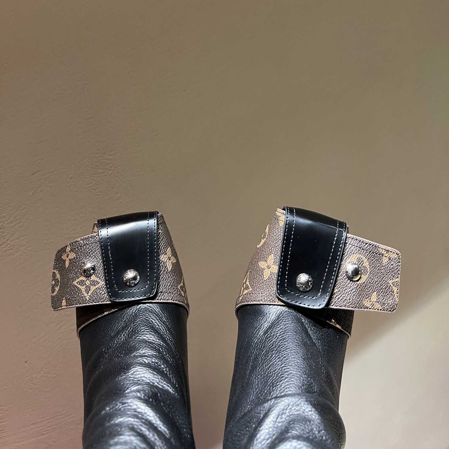 Louis Vuitton Patti Wedge Half Boot - DopestKickz